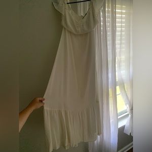 Reformation butterfly dress - ivory.